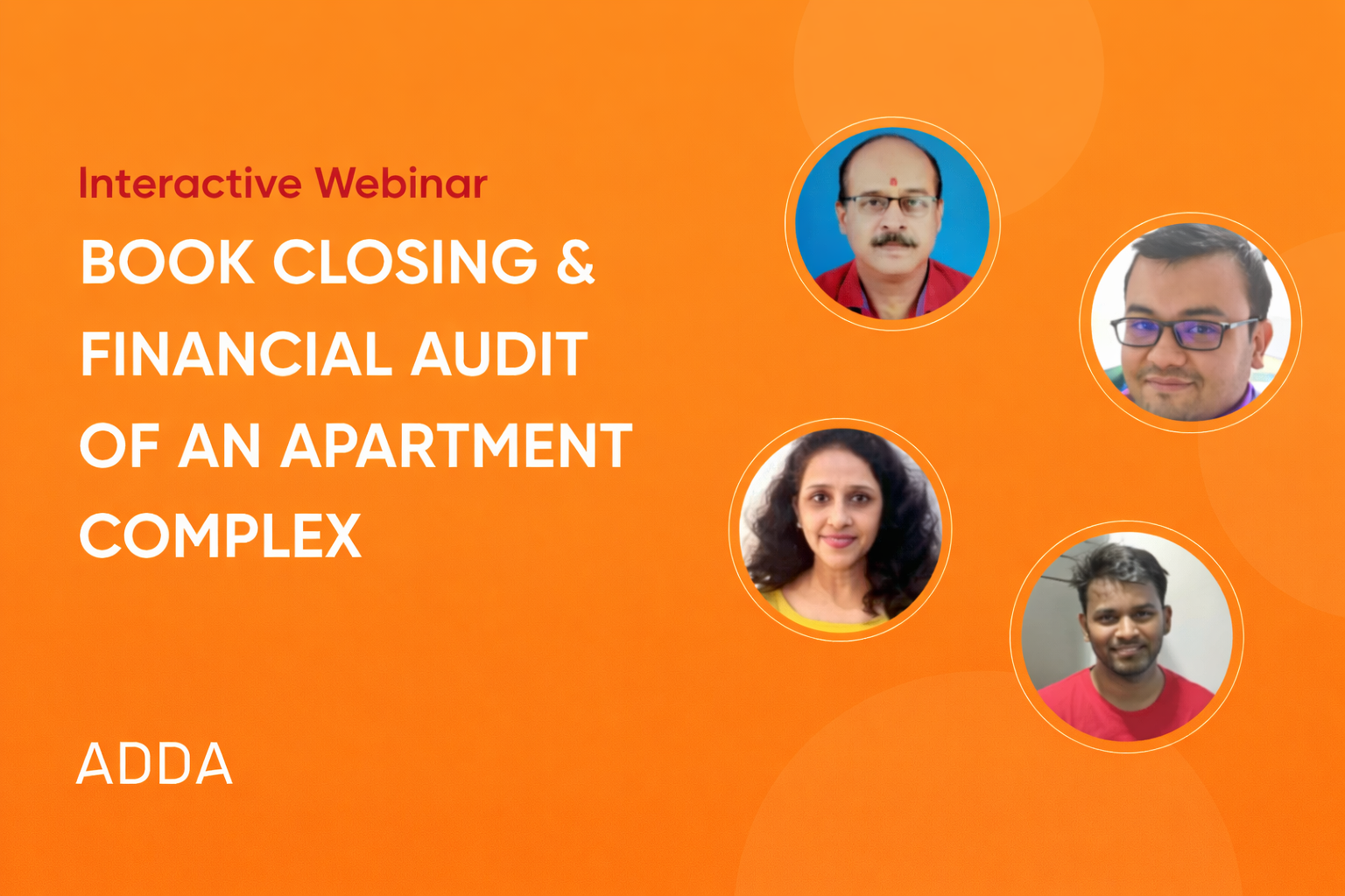 Book Closure & Financial Audit of an Apartment