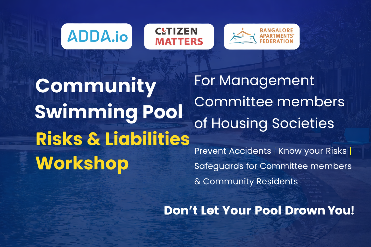Community Swimming Pool Safety: Risks & Liabilities