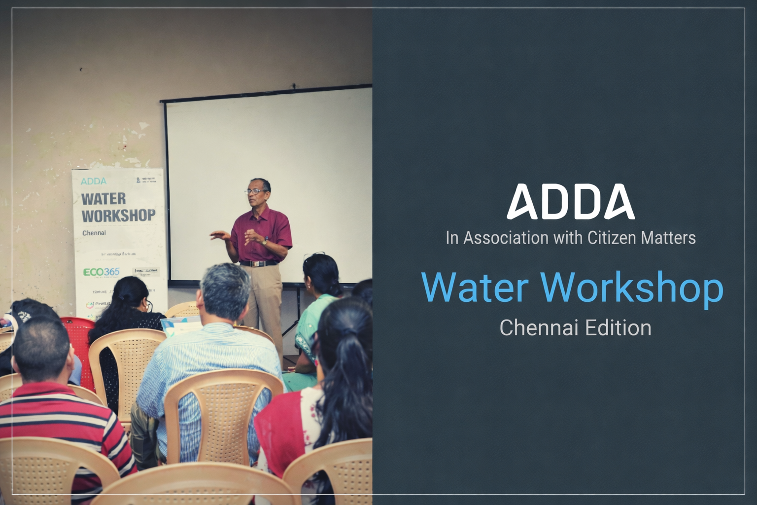 Water Management Workshop – Chennai